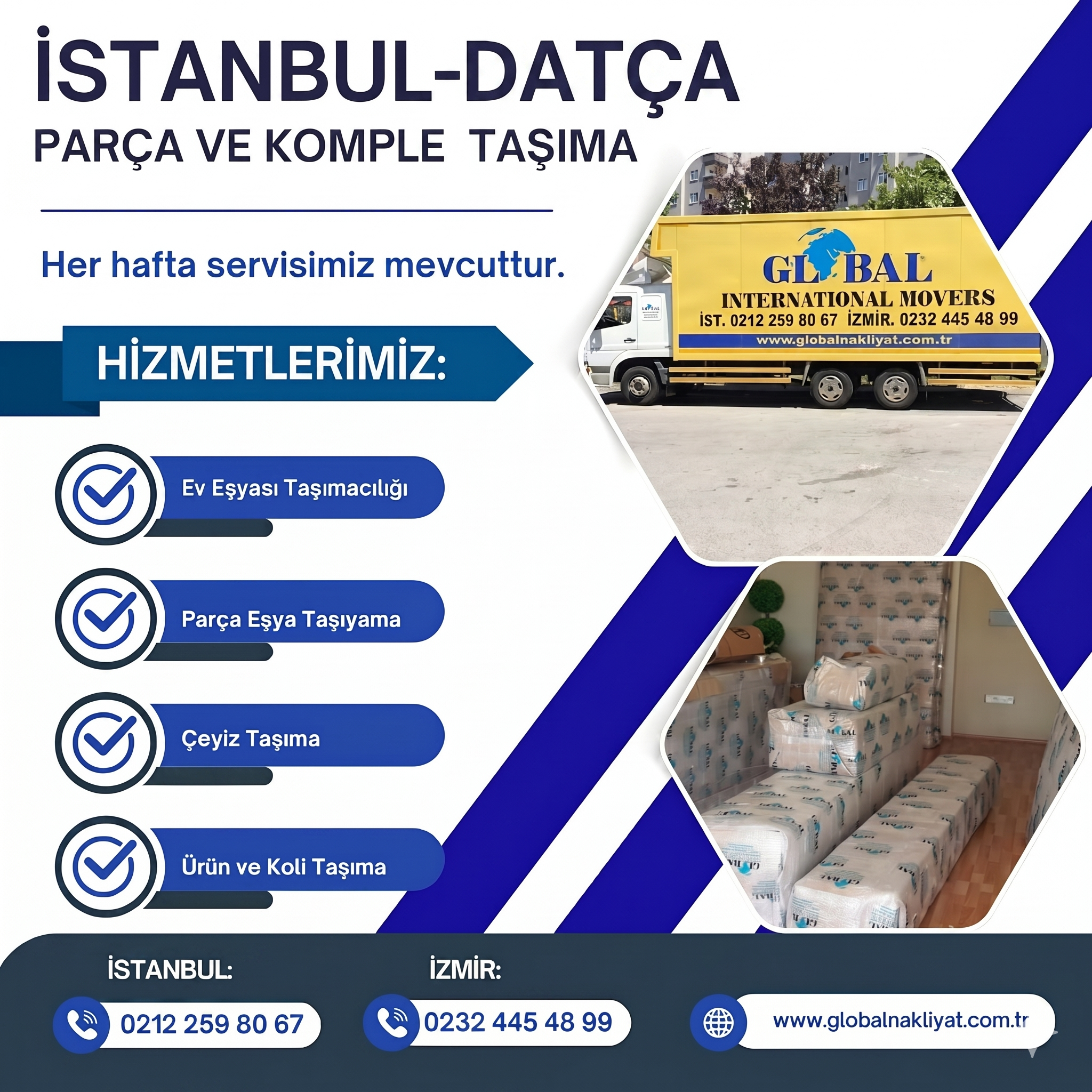 İstanbul datca Nakliyat Afişi