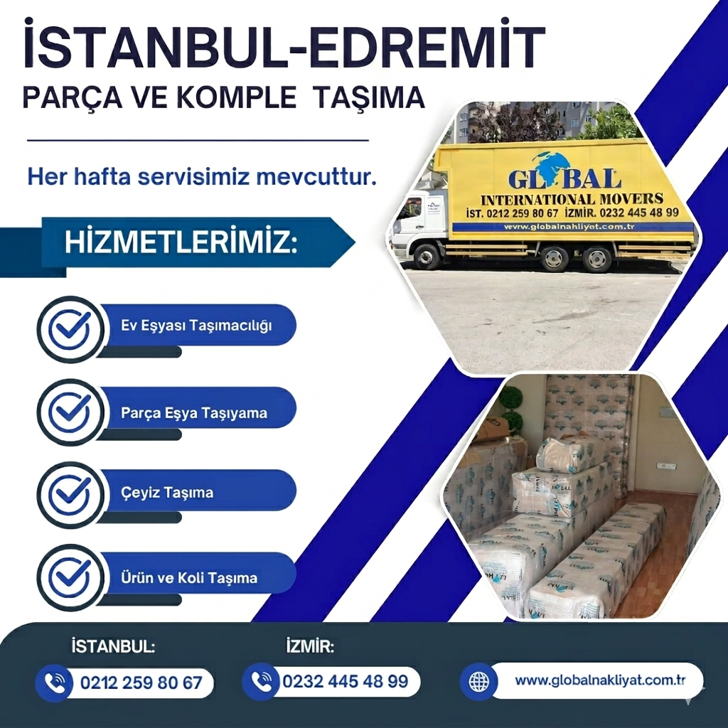 İstanbul Edremit Nakliyat Afişi