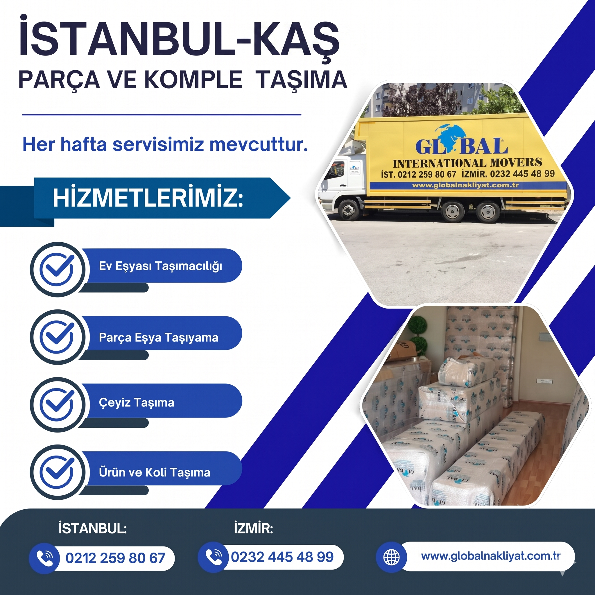 İstanbul kas Nakliyat Afişi